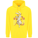Chinese Zodiac Shengxiao Year of the Rabbit Childrens Kids Hoodie Yellow