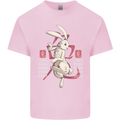 Chinese Zodiac Shengxiao Year of the Rabbit Kids T-Shirt Childrens Light Pink
