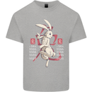 Chinese Zodiac Shengxiao Year of the Rabbit Kids T-Shirt Childrens Sports Grey