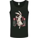 Chinese Zodiac Shengxiao Year of the Rabbit Mens Vest Tank Top Black