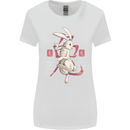 Chinese Zodiac Shengxiao Year of the Rabbit Womens Wider Cut T-Shirt White