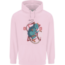 Chinese Zodiac Shengxiao Year of the Rat Childrens Kids Hoodie Light Pink