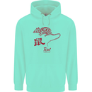 Chinese Zodiac Shengxiao Year of the Rat Childrens Kids Hoodie Peppermint