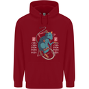 Chinese Zodiac Shengxiao Year of the Rat Childrens Kids Hoodie Red