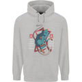 Chinese Zodiac Shengxiao Year of the Rat Childrens Kids Hoodie Sports Grey