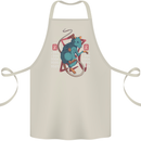 Chinese Zodiac Shengxiao Year of the Rat Cotton Apron 100% Organic Natural