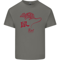 Chinese Zodiac Shengxiao Year of the Rat Kids T-Shirt Childrens Charcoal