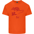 Chinese Zodiac Shengxiao Year of the Rat Kids T-Shirt Childrens Orange