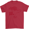 Chinese Zodiac Shengxiao Year of the Rat Mens T-Shirt Cotton Gildan Red