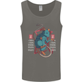 Chinese Zodiac Shengxiao Year of the Rat Mens Vest Tank Top Charcoal
