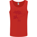 Chinese Zodiac Shengxiao Year of the Rat Mens Vest Tank Top Red