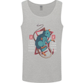 Chinese Zodiac Shengxiao Year of the Rat Mens Vest Tank Top Sports Grey