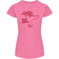Chinese Zodiac Shengxiao Year of the Rat Womens Petite Cut T-Shirt Azalea