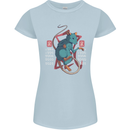 Chinese Zodiac Shengxiao Year of the Rat Womens Petite Cut T-Shirt Light Blue