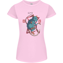 Chinese Zodiac Shengxiao Year of the Rat Womens Petite Cut T-Shirt Light Pink