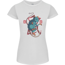 Chinese Zodiac Shengxiao Year of the Rat Womens Petite Cut T-Shirt White