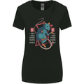 Chinese Zodiac Shengxiao Year of the Rat Womens Wider Cut T-Shirt Black