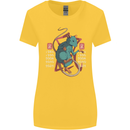 Chinese Zodiac Shengxiao Year of the Rat Womens Wider Cut T-Shirt Yellow