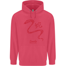 Chinese Zodiac Shengxiao Year of the Snake Childrens Kids Hoodie Heliconia