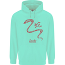 Chinese Zodiac Shengxiao Year of the Snake Childrens Kids Hoodie Peppermint