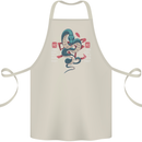 Chinese Zodiac Shengxiao Year of the Snake Cotton Apron 100% Organic Natural
