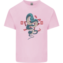 Chinese Zodiac Shengxiao Year of the Snake Kids T-Shirt Childrens Light Pink