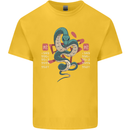 Chinese Zodiac Shengxiao Year of the Snake Kids T-Shirt Childrens Yellow