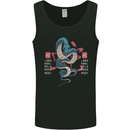 Chinese Zodiac Shengxiao Year of the Snake Mens Vest Tank Top Black