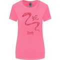 Chinese Zodiac Shengxiao Year of the Snake Womens Wider Cut T-Shirt Azalea