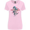Chinese Zodiac Shengxiao Year of the Snake Womens Wider Cut T-Shirt Light Pink