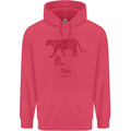Chinese Zodiac Shengxiao Year of the Tiger Childrens Kids Hoodie Heliconia