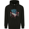 Chinese Zodiac Year of the Rooster Childrens Kids Hoodie Black