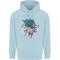 Chinese Zodiac Year of the Rooster Childrens Kids Hoodie Light Blue