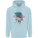 Chinese Zodiac Year of the Rooster Childrens Kids Hoodie Light Blue