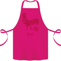 Chinese Zodiac Year of the Rooster Cotton Apron 100% Organic Pink