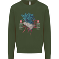 Chinese Zodiac Year of the Rooster Kids Sweatshirt Jumper Forest Green