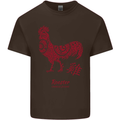 Chinese Zodiac Year of the Rooster Kids T-Shirt Childrens Chocolate