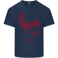 Chinese Zodiac Year of the Rooster Kids T-Shirt Childrens Navy Blue