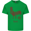 Chinese Zodiac Year of the Rooster Mens Cotton T-Shirt Tee Top Irish Green