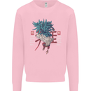 Chinese Zodiac Year of the Rooster Mens Sweatshirt Jumper Light Pink