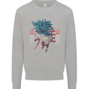 Chinese Zodiac Year of the Rooster Mens Sweatshirt Jumper Sports Grey