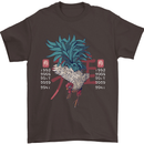 Chinese Zodiac Year of the Rooster Mens T-Shirt Cotton Gildan Dark Chocolate