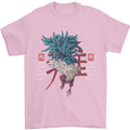 Chinese Zodiac Year of the Rooster Mens T-Shirt Cotton Gildan Light Pink