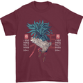 Chinese Zodiac Year of the Rooster Mens T-Shirt Cotton Gildan Maroon