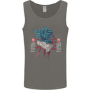 Chinese Zodiac Year of the Rooster Mens Vest Tank Top Charcoal
