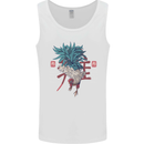 Chinese Zodiac Year of the Rooster Mens Vest Tank Top White