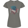 Chinese Zodiac Year of the Rooster Womens Petite Cut T-Shirt Charcoal