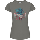 Chinese Zodiac Year of the Rooster Womens Petite Cut T-Shirt Charcoal