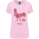 Chinese Zodiac Year of the Rooster Womens Wider Cut T-Shirt Light Pink