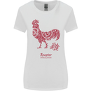 Chinese Zodiac Year of the Rooster Womens Wider Cut T-Shirt White